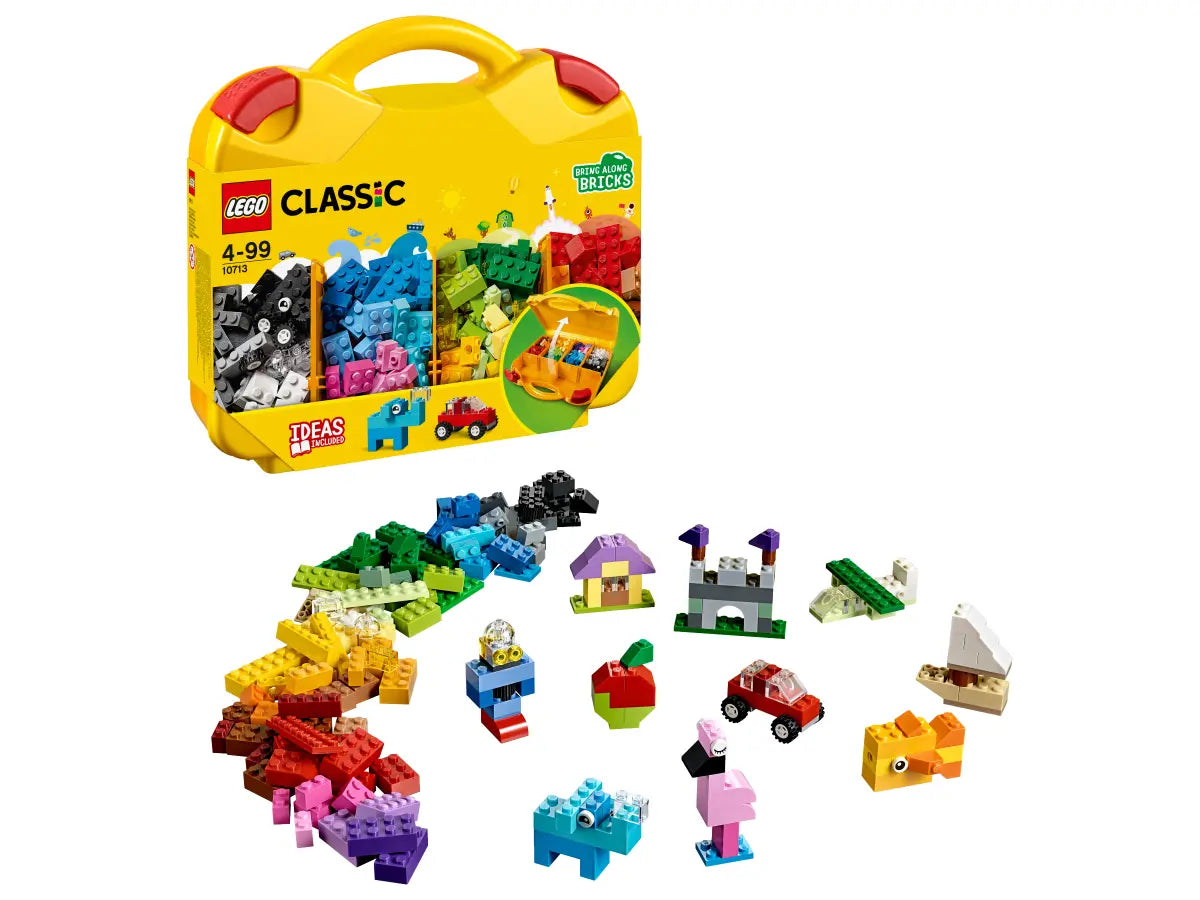 LEGO Classic Creative Suitcase 213 Pieces Yellow