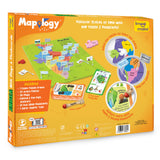 Mapology India With Flags and Flash Card