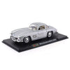 Bburago 1:24 1954 Mercedes-Benz 300 SL Silver Licensed Diecast Scale Model Car