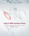 Momcozy - V1 Pro Wearable Breast Pump Red