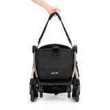 Maxi-Cosi Eva 3 Automatic Fold Compact Stroller 0-4 Years Essential Black Champagne