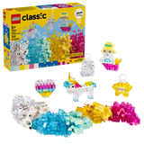LEGO Classic Magical Transparent Box 5+ 340Pcs 11040