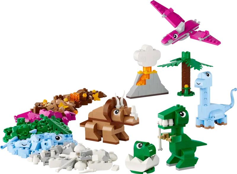 LEGO Classic Creative Dinosaurs 450 Pieces Multicolour