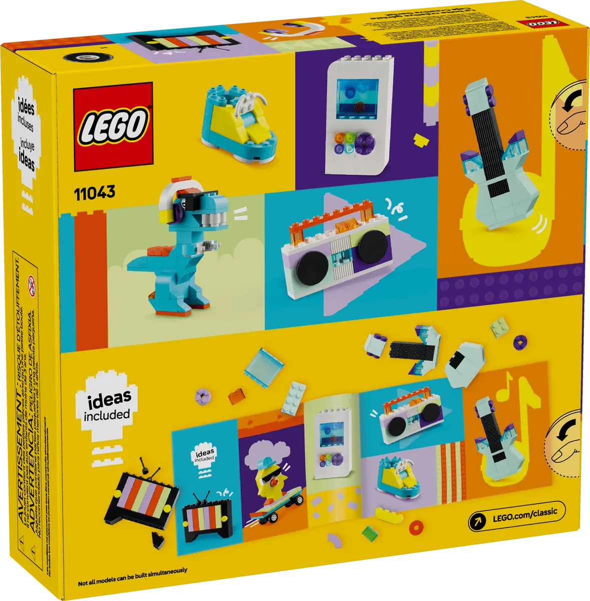 Lego Classic 11043 Cool Creative Box 5+