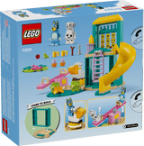 LEGO Bluey Playground Fun with Bluey and Chloe 104 Pieces 14 × 23 × 17 cm Multicolour