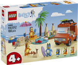 LEGO® Bluey: Bluey’s Beach & Family Car Trip, Preschool Toy Building Kit 11202 -4+