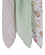 Abracadabra Swaddles (Set Of 3) - Woodland
