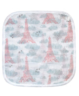 Abracadabra Muslin Baby Wipes Set of 3 – Eiffel Tower