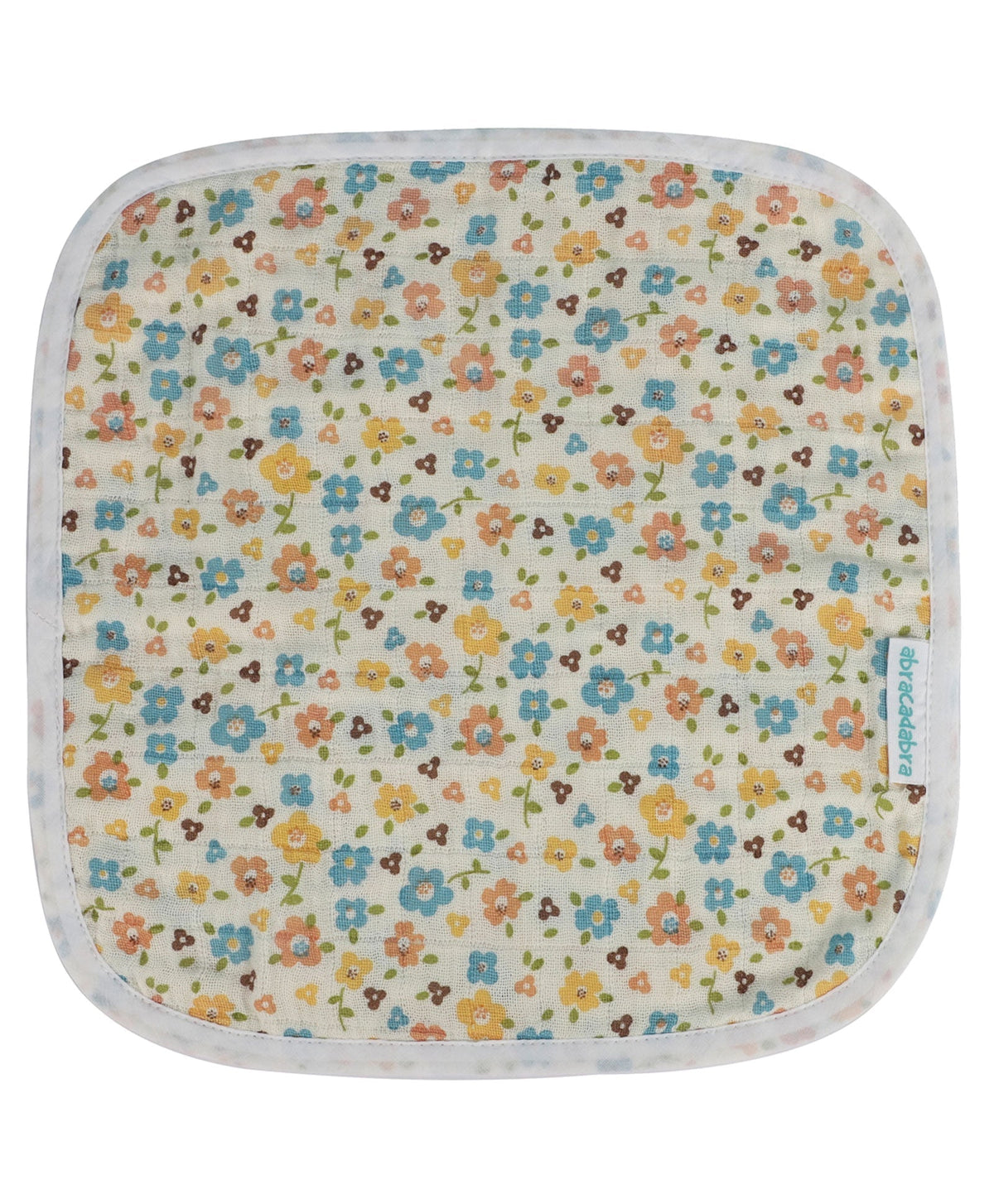 Abracadabra Cotton Muslin Baby Wipes – Bunny Garden, Pack of 3
