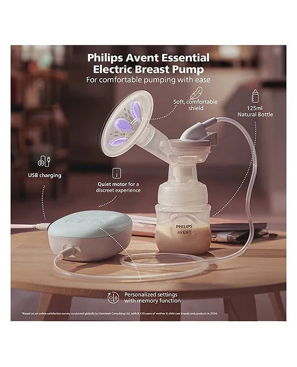 Philips Avent Portable Single Electric Breast Pump SCF323/11