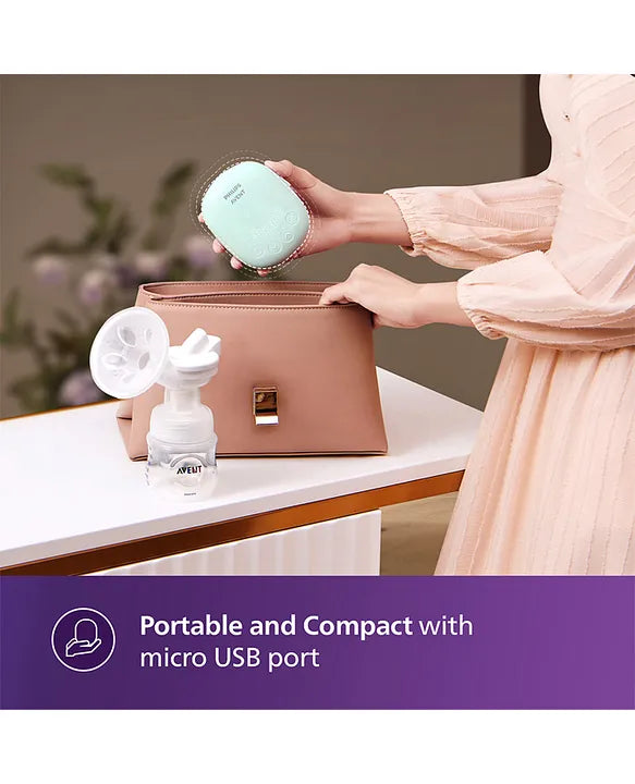 Philips Avent Portable Single Electric Breast Pump SCF323/11