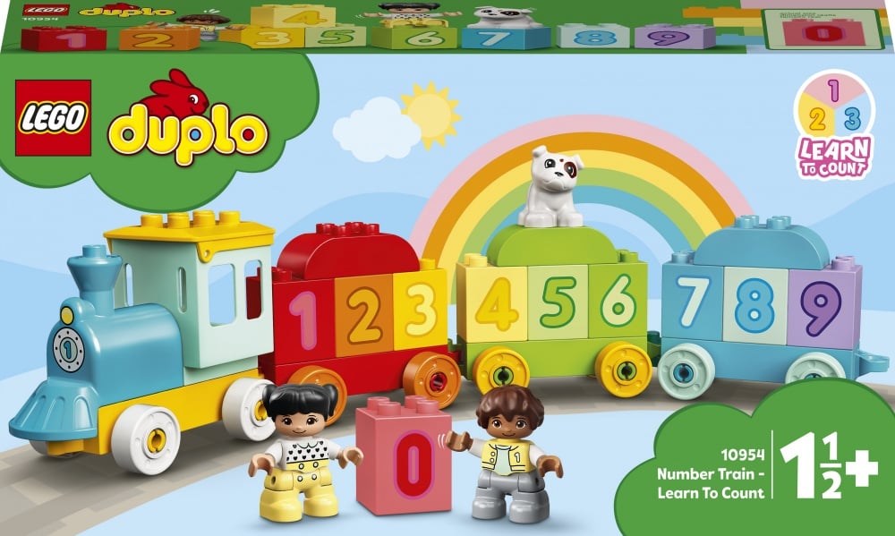 LEGO Duplo Number Train Learn To Count 1.5+ 23Pcs 10954