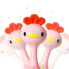 Hola Mini Rattle with Music & Light 3M+ Chick Multicolor