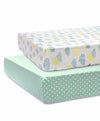 Abracadabra Cotton Cot Flat Sheets Set of 2 – Lost in Clouds