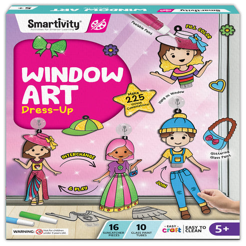 Smartivity Window Art Dress-Up 4 - 8Y