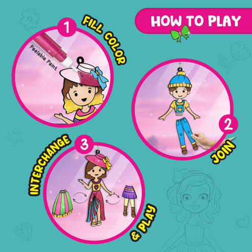 Smartivity Window Art Dress-Up 4 - 8Y