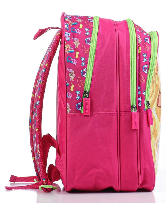 Striders School Bag for Kids Barbie 14" - Asorted Print