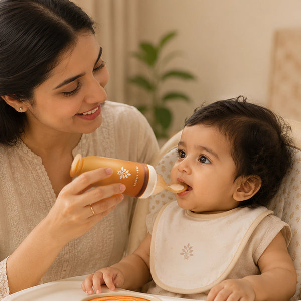 Baby Forest Pyaara Poshan Baby Spoon Bottle Feeder 100 ml