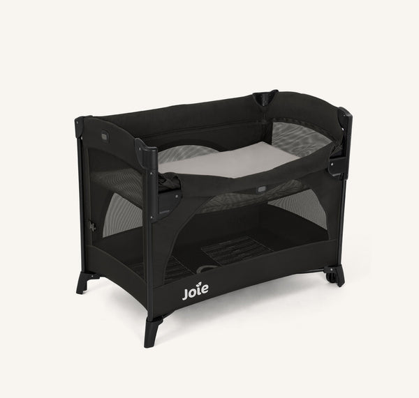 Joie Kubbie™ Sleep Bedside Crib & Travel Cot Birth to 15kg Shale