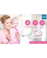 Mee Mee Soft-Feel Baby Powder Puff with Box Holder One Size – Assorted