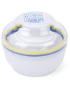 Mee Mee Soft-Feel Baby Powder Puff with Box Holder One Size – Assorted