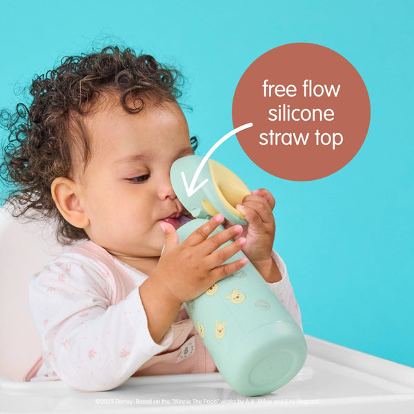 B Box Insulated Drink Bottle Sipper 350 Ml - Pooh