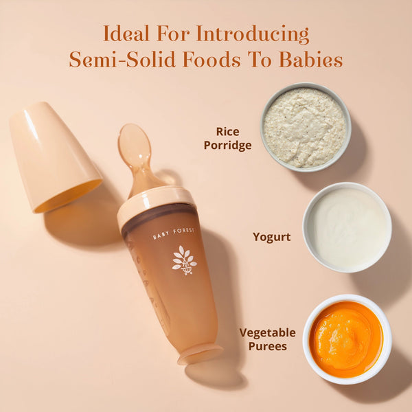 Baby Forest Pyaara Poshan Baby Spoon Bottle Feeder 100 ml