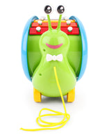 Giggles Pull Along Musical Toy Snail 12M+ – Multicolor