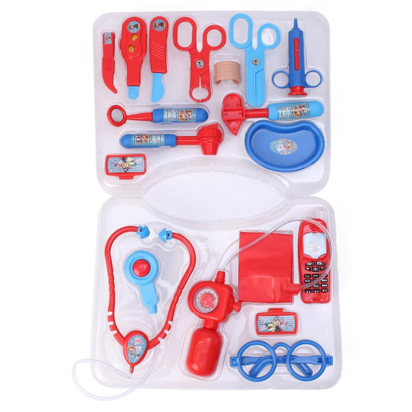 Paw Blue Patrol Theme Doctor Bag- 18 Pieces