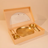 Baby Forest Nanhi Dawat 6-Piece Pure Brass Kids Dining Set