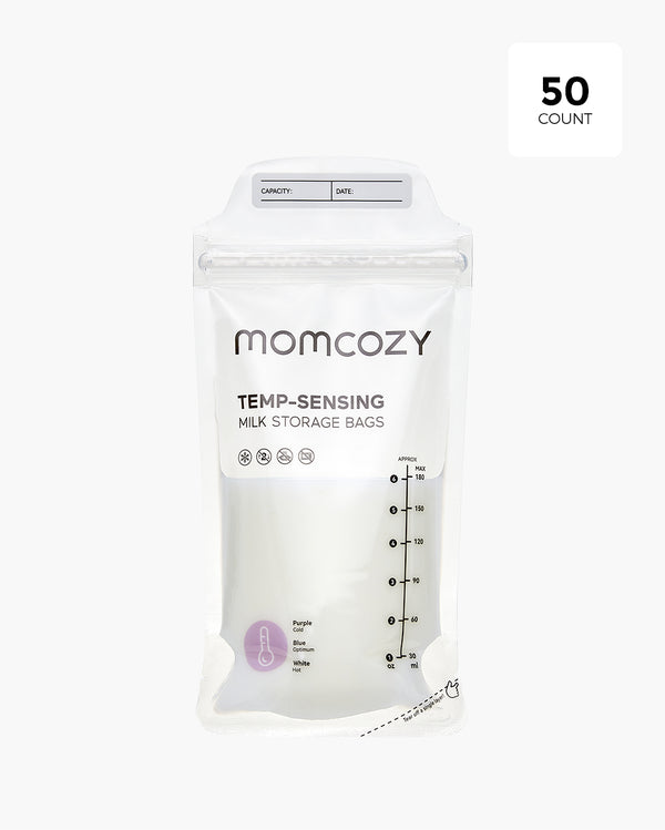 Momcozy Breastmilk Storage Bags - Pack of 50