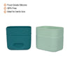 B Box Silicone Snack Cups - Forest Green