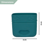 B Box Silicone Snack Cups - Forest Green
