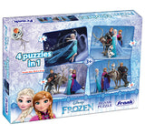 Frank Frozen 4 Puzzles in 1 3Y+