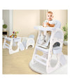 R for Rabbit Grow N Play 5-in-1 Convertible High Chair Standard Size White