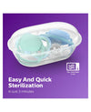Philips Avent Ultra Air Soother 0–6 Months – Green & Purple | Pack of 2