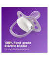 Philips Avent Ultra Air Soother 0–6 Months – Green & Purple | Pack of 2