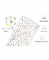 Abracadabra Cotton Flat Sheets Set of 2 – Chirpy Bird
