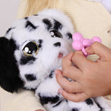 Baby Paws Dalmatian Interactive Plush Puppy with Pacifier & Carry Bag