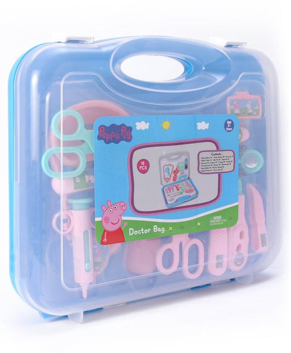 Peppa Pig Doctor Bag Playset Cure Imaginary Ailments with Peppa and Friends