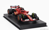 Bburago 1/43 Scale Model Ferrari SF24 16 Compatible with Charles Leclerc 2024 Race Formula