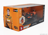 Bburago McLaren MCL38 Miami GP 2024 #81 Oscar Piastri – 1:24