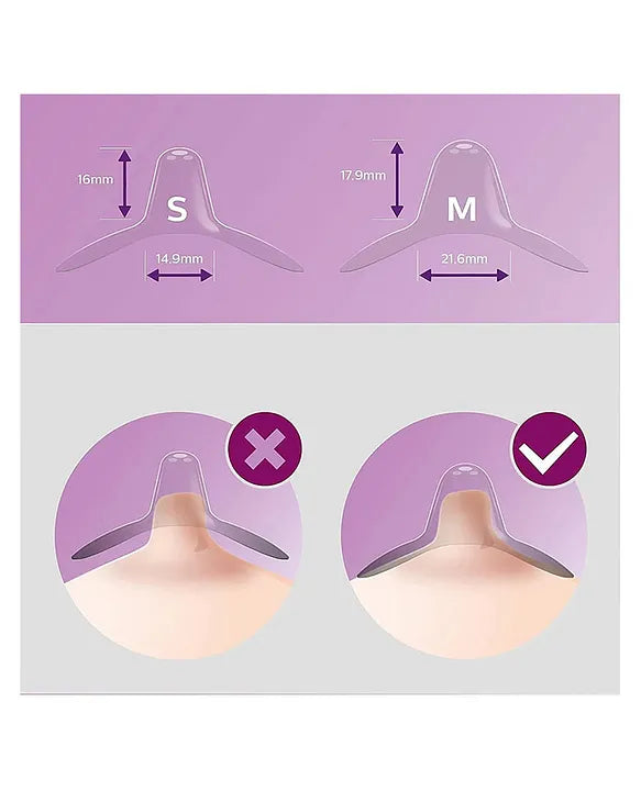 Philips Avent Nipple Shield Small 15 mm – Pack of 2 | SCF153/01