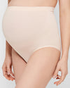 Emma Jane Maternity Seamfree Over The Belly Briefs Size 14/16 Natural