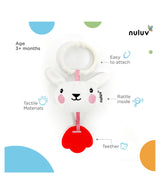 Nuluv Soft Toys Bunny - Rattles & Teether