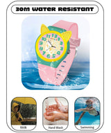 Spiky EVA35 Fun & Cute Design Analog Kids Watch 3–14Y White