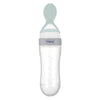 Hopop Soft Squeezy Silicone Spoon Food Feeder Green 4M+