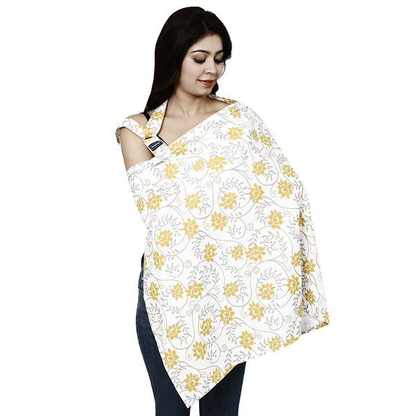 Hopop Cotton Multi-Purpose Nursing Cover - Assorted Print