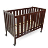 R For Rabbit Wooden Crib Baby'S Den Grey White
