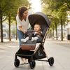 R for Rabbit Street Smart Auto Fold Baby Stroller with Personalized Name Plate 0–3Y – Ash Grey